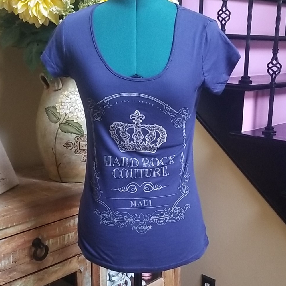 New Hard Rock Maui Tee - SZ XS